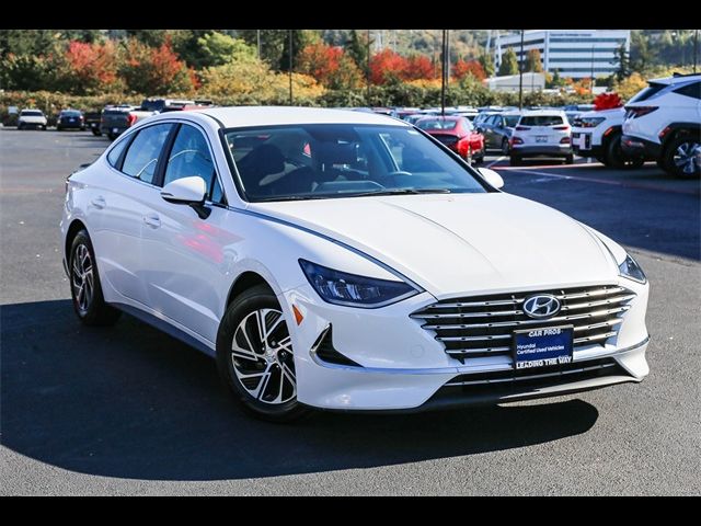 2021 Hyundai Sonata Hybrid Blue