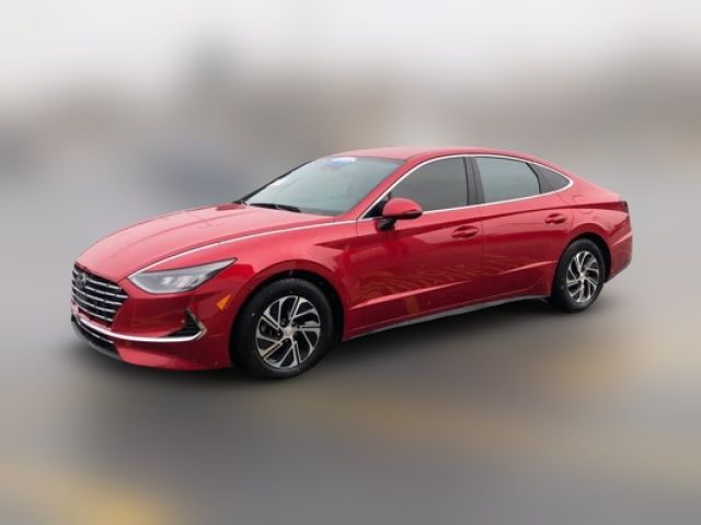 2021 Hyundai Sonata Hybrid Blue