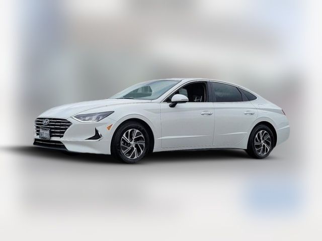 2021 Hyundai Sonata Hybrid Blue