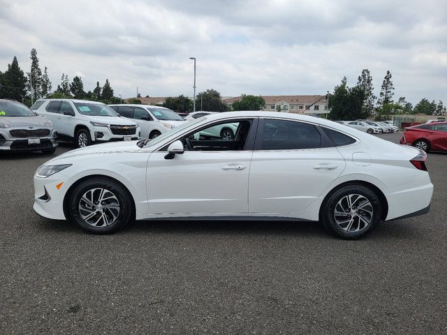 2021 Hyundai Sonata Hybrid Blue