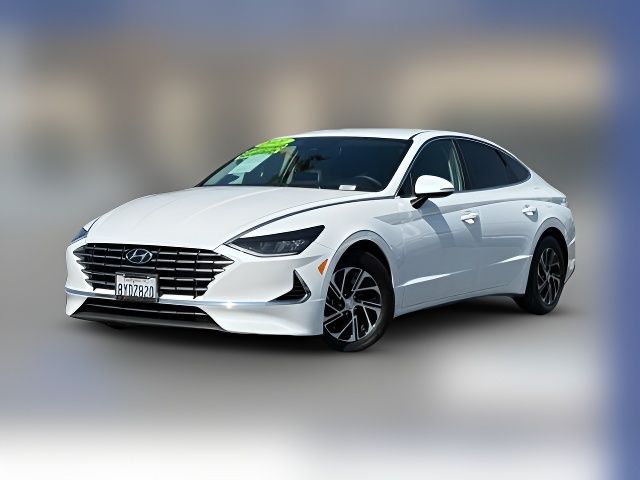 2021 Hyundai Sonata Hybrid Blue