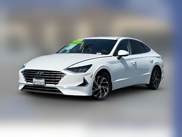 2021 Hyundai Sonata Hybrid Blue