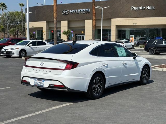 2021 Hyundai Sonata Hybrid Blue