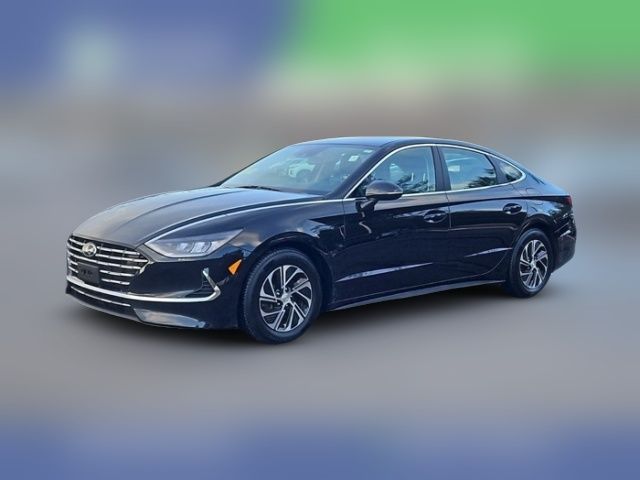 2021 Hyundai Sonata Hybrid Blue