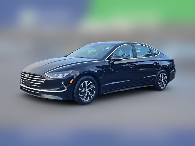 2021 Hyundai Sonata Hybrid Blue