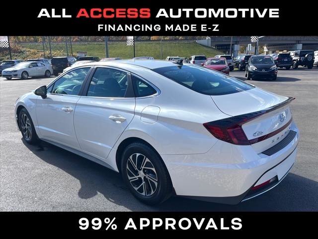 2021 Hyundai Sonata Hybrid Blue