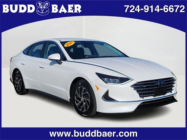 2021 Hyundai Sonata Hybrid Blue