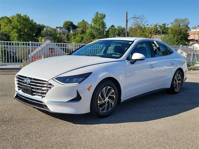 2021 Hyundai Sonata Hybrid Blue