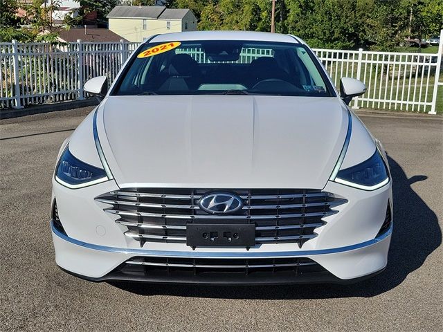 2021 Hyundai Sonata Hybrid Blue