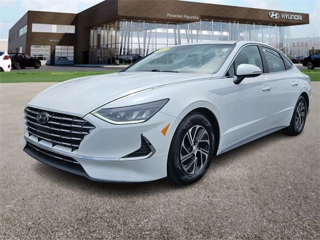 2021 Hyundai Sonata Hybrid Blue