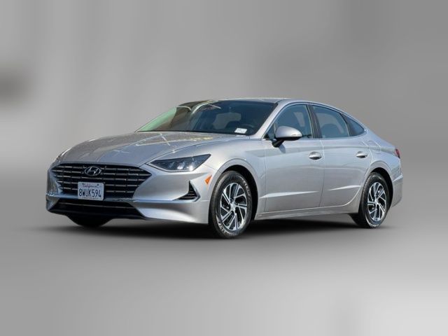 2021 Hyundai Sonata Hybrid Blue