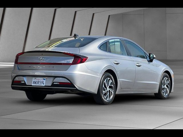 2021 Hyundai Sonata Hybrid Blue