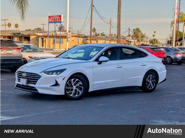 2021 Hyundai Sonata Hybrid Blue