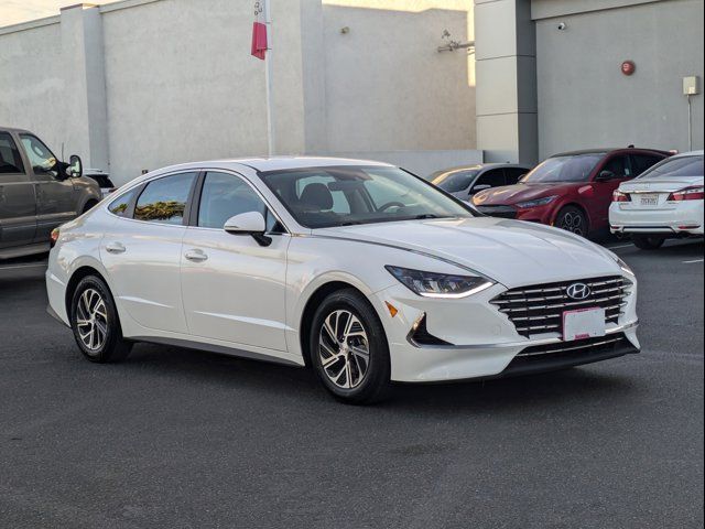 2021 Hyundai Sonata Hybrid Blue