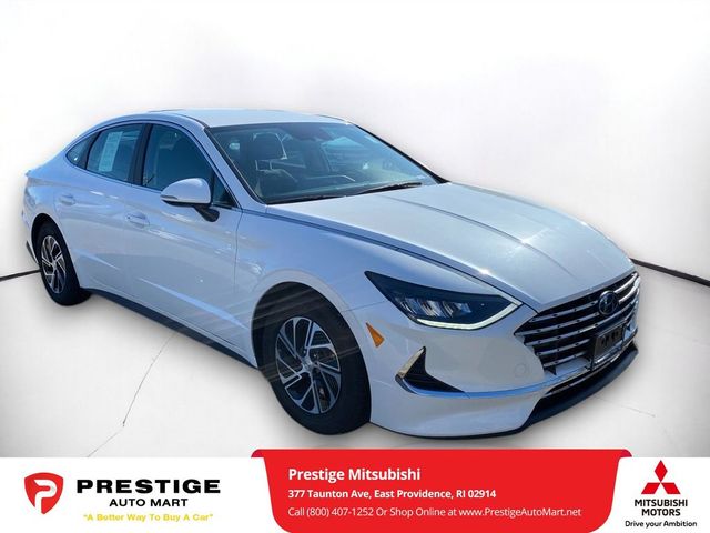 2021 Hyundai Sonata Hybrid Blue