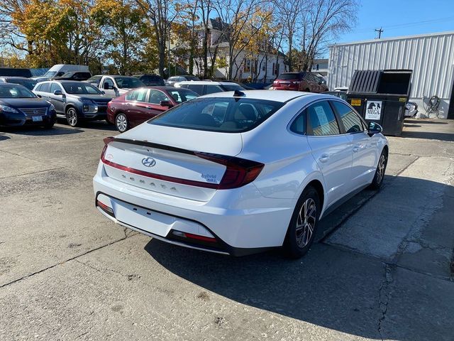 2021 Hyundai Sonata Hybrid Blue