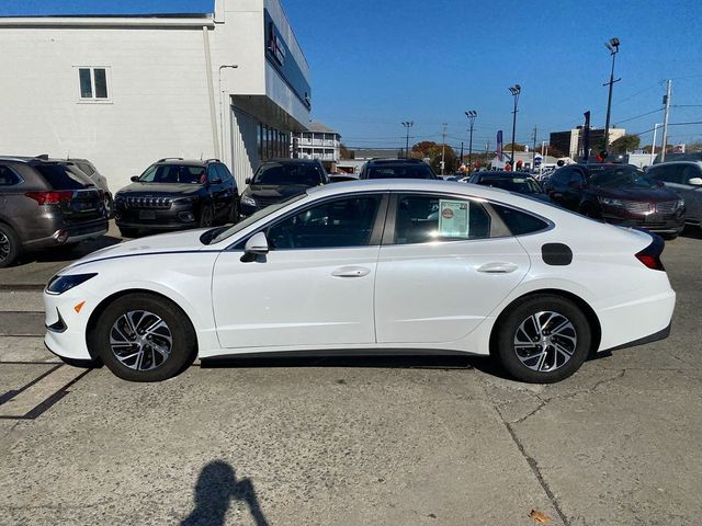 2021 Hyundai Sonata Hybrid Blue