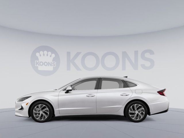 2021 Hyundai Sonata Hybrid Blue