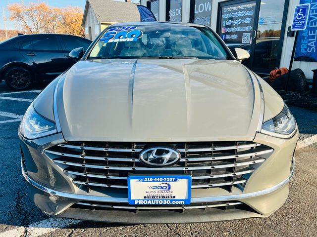 2021 Hyundai Sonata Hybrid Blue