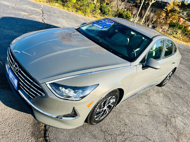 2021 Hyundai Sonata Hybrid Blue