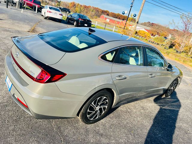 2021 Hyundai Sonata Hybrid Blue