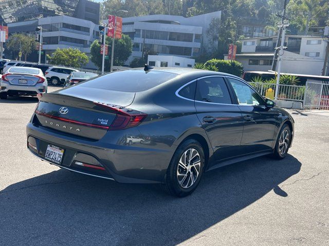 2021 Hyundai Sonata Hybrid Blue