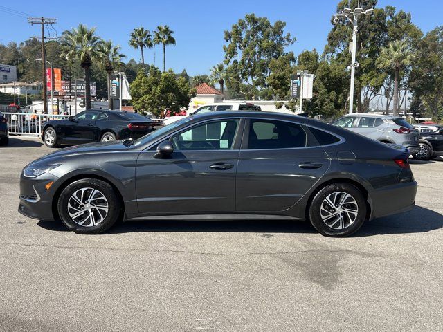 2021 Hyundai Sonata Hybrid Blue