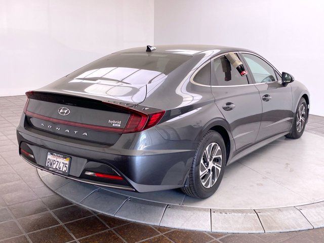 2021 Hyundai Sonata Hybrid Blue