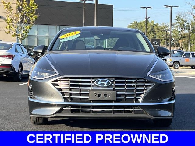 2021 Hyundai Sonata Hybrid Blue