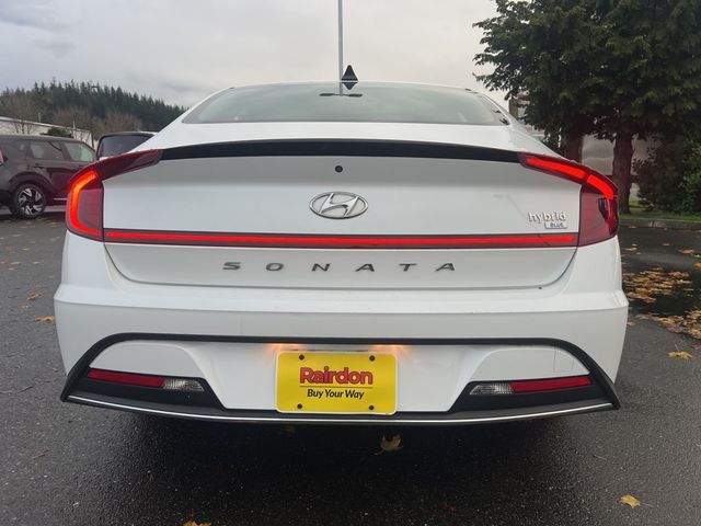 2021 Hyundai Sonata Hybrid Blue