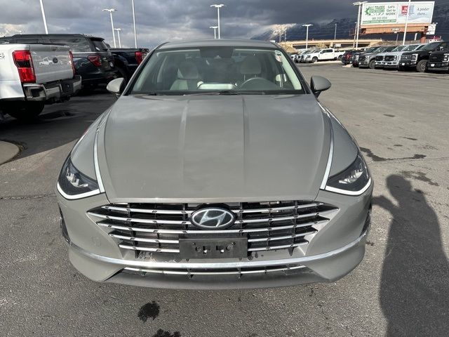 2021 Hyundai Sonata Hybrid Blue