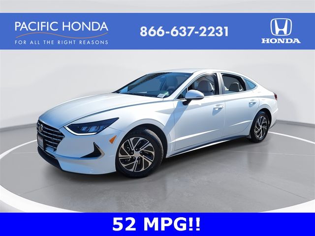 2021 Hyundai Sonata Hybrid Blue