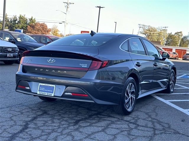 2021 Hyundai Sonata Hybrid Blue