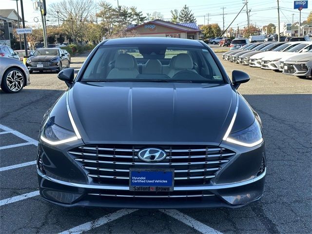 2021 Hyundai Sonata Hybrid Blue