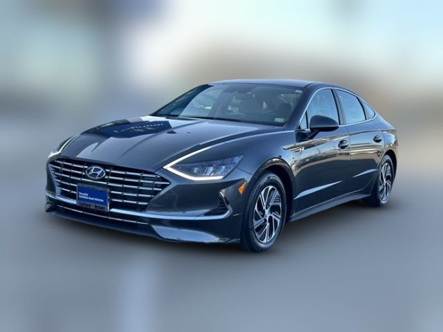 2021 Hyundai Sonata Hybrid Blue