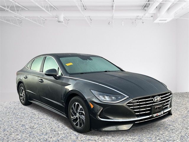 2021 Hyundai Sonata Hybrid Blue