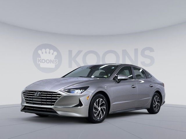 2021 Hyundai Sonata Hybrid Blue