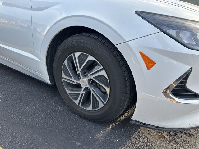 2021 Hyundai Sonata Hybrid Blue