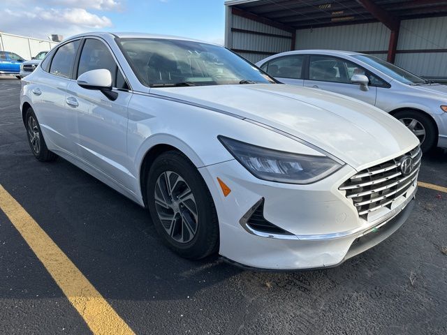 2021 Hyundai Sonata Hybrid Blue