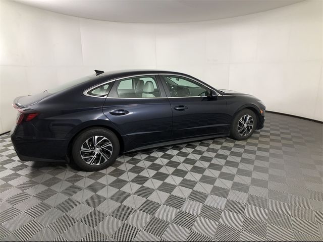 2021 Hyundai Sonata Hybrid Blue