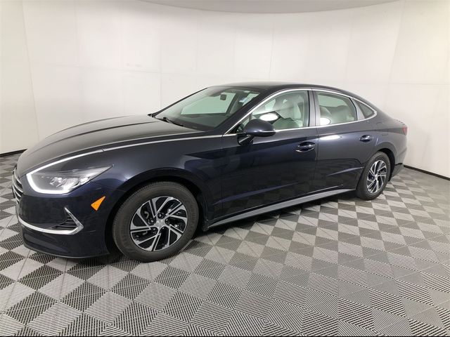 2021 Hyundai Sonata Hybrid Blue