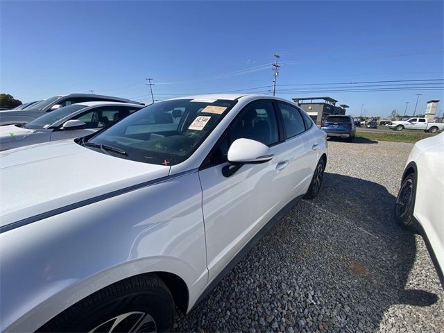 2021 Hyundai Sonata Hybrid Blue