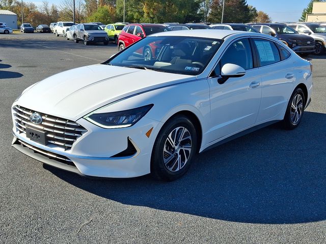 2021 Hyundai Sonata Hybrid Blue