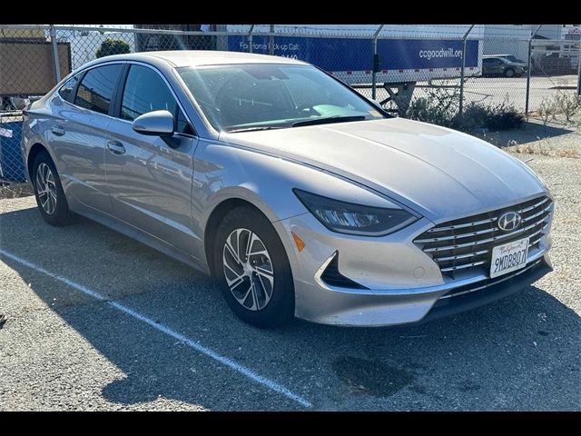 2021 Hyundai Sonata Hybrid Blue