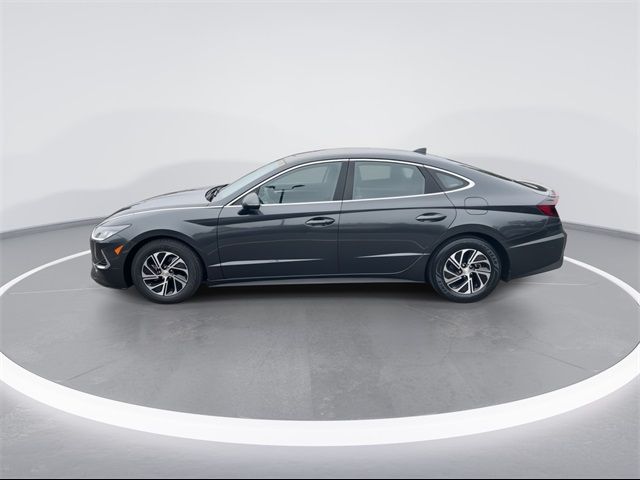 2021 Hyundai Sonata Hybrid Blue