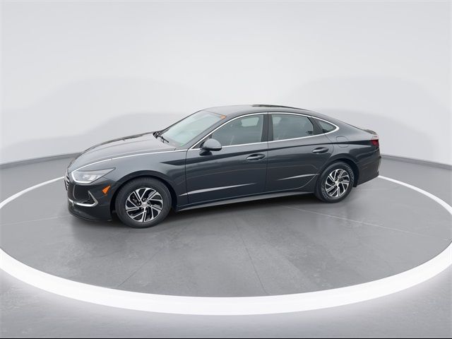 2021 Hyundai Sonata Hybrid Blue