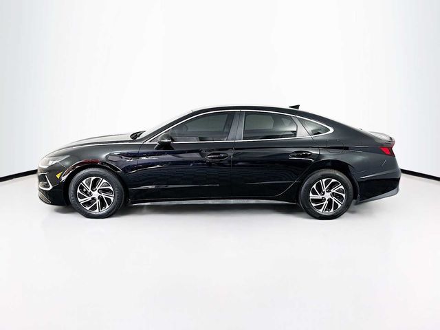 2021 Hyundai Sonata Hybrid Blue