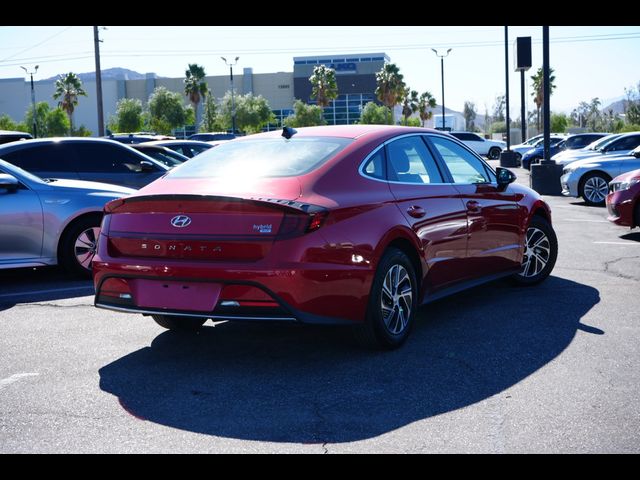 2021 Hyundai Sonata Hybrid Blue