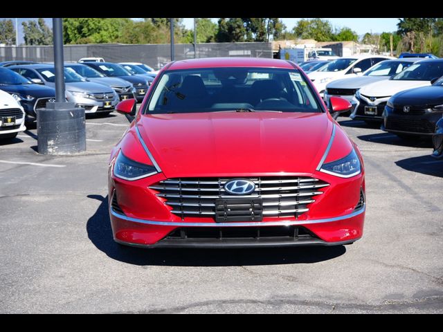 2021 Hyundai Sonata Hybrid Blue