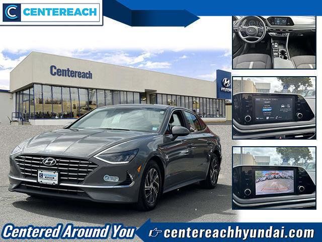 2021 Hyundai Sonata Hybrid Blue